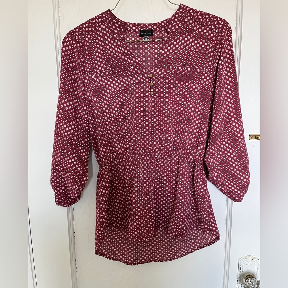 Red tunic by Buckle Black, M